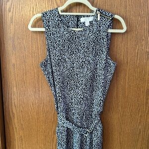MICHAEL Michael Kors size small black and white jumpsuit.